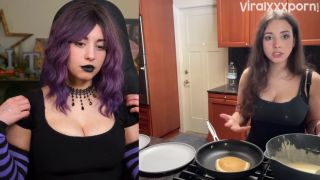 Sweet Anita, Anita Sweet Anita Exposed her Tits while cooks in a skimpy outfit video.  fun-5