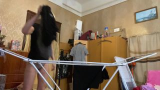 cuteblonde666 Huge hairy orgasm during housework - Role Play-0