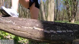 Wife Masked Fantasy Public Clit Pump Outdoor Video Sex Do...-1