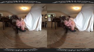 online adult video 44 christina femdom femdom porn | Foot Tongue Mouth and Vore – VR180 – The Strict Queen The Servant Girl | masturbation instructions-8
