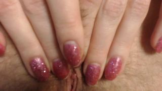 M@nyV1ds - PregnantMiodelka - Close up  hairy pussy-6