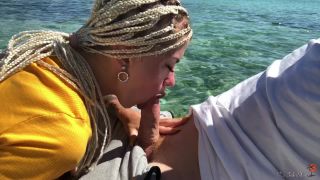 Sobestshow, Freya Stein - Public sloppy blowjob on the high seas, Oral creampie-Freya Stein -4