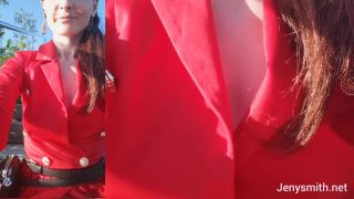 free video 41 underwater fetish collection Jeny Smith – the Red Dress and Skin Color Stockings, public-naked on russian-7