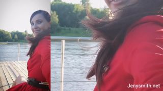 free video 41 underwater fetish collection Jeny Smith – the Red Dress and Skin Color Stockings, public-naked on russian-8