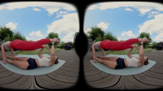 Angelika Grays & Milan Cheek in VR Yoga Flex Appeal 4K-1