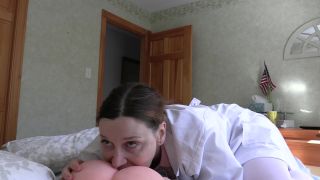 Bettie Bondage - Dr. Mom and the Anal Semen Extraction 4K Strapon!-3