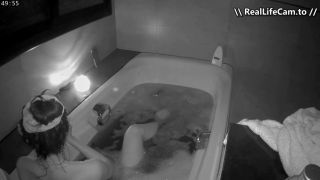 Voyeur 2025! Mini & Tim's Steamy Bathtub Blowjob [SD 640P]-8