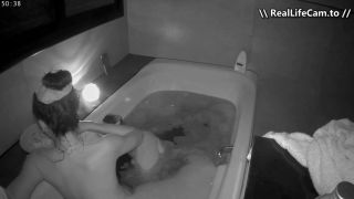 Voyeur 2025! Mini & Tim's Steamy Bathtub Blowjob [SD 640P]-9