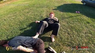 [K2S.CLUB] Martial Fetish - Alexis Luna outdoor black gi mixed wrestling domination - 4K 2160P-4