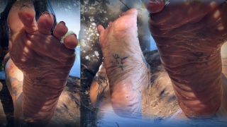  Mistress Raven FD - WORSHIP MY RIVER FEET - Dirty  Desi Desi-2