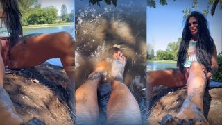  Mistress Raven FD - WORSHIP MY RIVER FEET - Dirty  Desi Desi-7