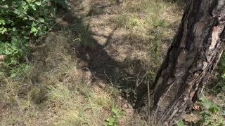 Bi Threesome I caught a guy and a girl in the forest and joined in a bi threesome in nature - 3.94-2