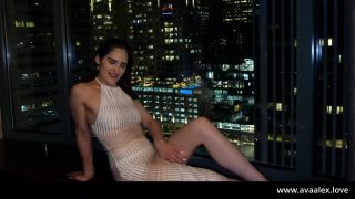 PH Ava AlexHot sex & facial on hotel window sill-0