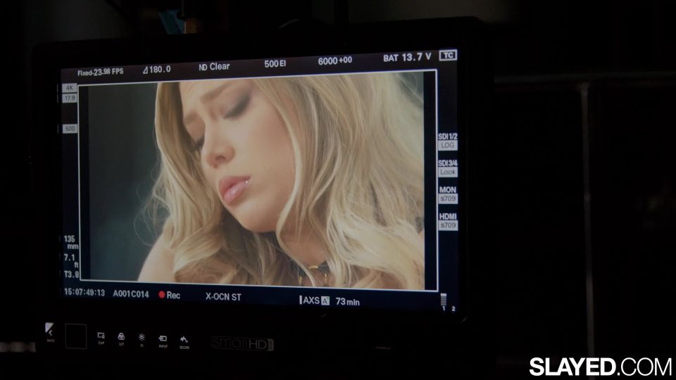Avery Cristy & Kenzie Anne (Avery Cristy & Kenzie Anne On Set (The making of Defiance)) - Blonde