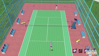 Hentai Visual Novel EP7 Fucking Kates Bushy Pussy - Academy Love Saga Tennis Angels Ex-3