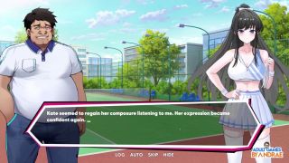 Hentai Visual Novel EP7 Fucking Kates Bushy Pussy - Academy Love Saga Tennis Angels Ex-4