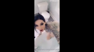 Masturbation porn Razor Candi Teases in  Solo Play Video Razor Candi-7