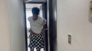 Video Very Horny Neighbor Asks The Janitor Of Her Unit To Put His B...-0