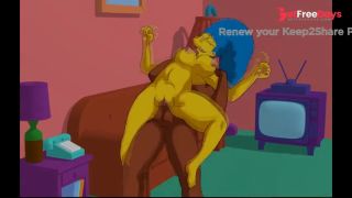 [GetFreeDays.com] Marge cheats on Homer with Carl The Simpsons 18 Adult Film May 2023-1