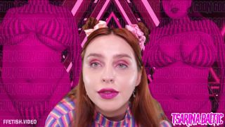 online clip 28 Tsarina Baltic - Compulsive Gooner Loser - female domination - party scarf fetish-5