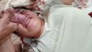 Milf Cute mature deepthroat sucking delicious-1