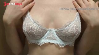 [GetFreeDays.com] Pretty girl in white lingerie caresses her tender breasts and gets pleasure Sex Stream January 2023-1