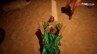 Monster Stable Ep 3  Milking The Tentacle Monster  Monster Fucking  3D Animated  Wild Life-5
