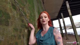GERMAN_SC0UT - Big Ass And Tit Ginger Milf Zara Seduce To Fuck At Pickup Casting - Anal-1