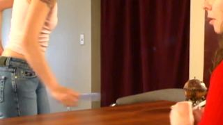 xxx video clip 13 RealSpankings – Kim’s School Paddling - spanking f/f - femdom porn ebony feet fetish-5