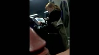 Horny voyeur jerks off on a public bus-4