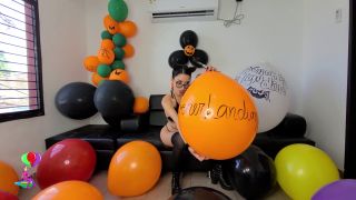Custom Fetish - Maribel Halloween 23 Sexy Balloon Popping - Fetish-1