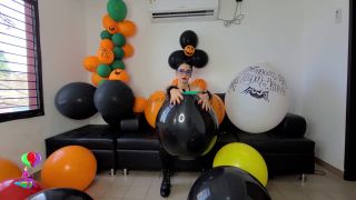 Custom Fetish - Maribel Halloween 23 Sexy Balloon Popping - Fetish-3