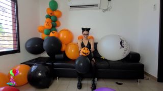 Custom Fetish - Maribel Halloween 23 Sexy Balloon Popping - Fetish-4