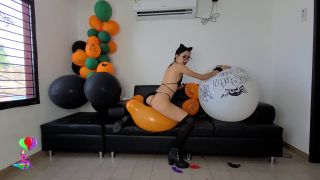 Custom Fetish - Maribel Halloween 23 Sexy Balloon Popping - Fetish-9
