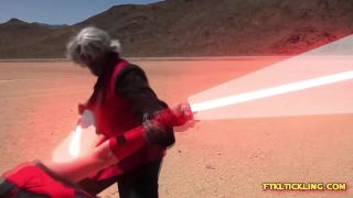 xxx video clip 8 fetish handjob Irene Silver, Kat Van Wylder – Tickle Wars, Episode 17: May the Force Laugh with You – FTKL TICKLING, femdom on femdom porn-3