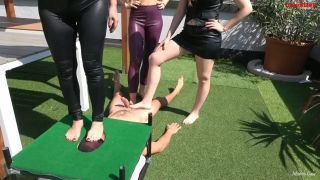 Mistress Gaia MISTRESS GAIA STOMPING A WORM (Amateur porn)-1