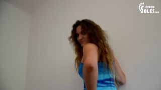 Cherry And Sexy Bare Feet In Sandals (Foot Tease, POV Foot Worship, Sex.-6