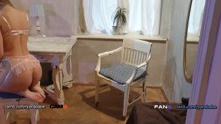 7178 RyanaBabe Exposed Nude in Striptease Perfect Skin Body C...-1