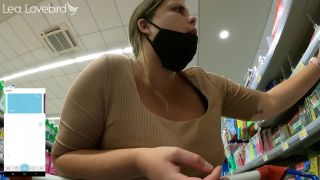 clip 16 Lea-Lovebird - Mega Public - Orgasmus im Supermarkt , made amateur on german porn -5