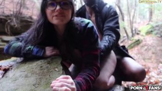 NaomiH666 Fucked In The Woods By A Big Fat Cock NaomiH666  Glasses-9
