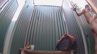 Spying on blowjob in beach  showers-8