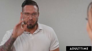 Quinton James - ADULT TIME - Slutty Student Kimmy Kimm CAUGHT Masturbating In Class And Fucked On Desk By Teacher!-1