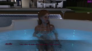 Adult Gameplay Videos - My Stepbrother 's Wife #48 - As part of the dare, John licked Jennifer and Justine's feet-7