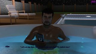 Adult Gameplay Videos - My Stepbrother 's Wife #48 - As part of the dare, John licked Jennifer and Justine's feet-8