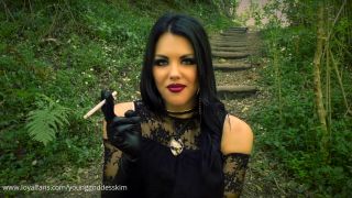 Young Goddess Kim - Training Day - Smoking Compilation - Halloween Version! - Femdom brat-1