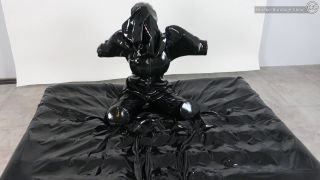 adult video clip 24 Hinako House of Bondage - New Rubber Doggy Suit Escape Challeng - FullHD 1080p - bondage - bdsm porn crazy fetish porn-7