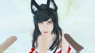 free adult clip 19  Ahri Learns Top, Mid, Bottom, and Jungle 1080 HD – Lana Rain, cosplay on role play-4