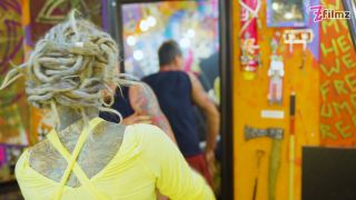 Anuskatzz - Tattoo Customer Gets More Than Ink with Anuskatzz - Anal-1