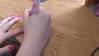 [SiteRip] MeganQT 050308 mqt desk-3