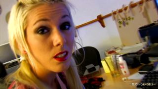 Tatted blonde stretched her ass from all that outdoor anal for....-9